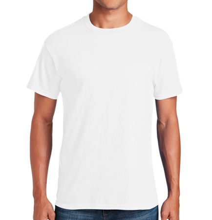 Custom Printed DryBlend T-Shirt | Gildan 8000 | Bolt Printing